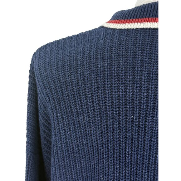 NWT American Eagle Cropped Letterman Cardigan Jacket • Y2K Preppy Collegiate S/M - Picture 12 of 16